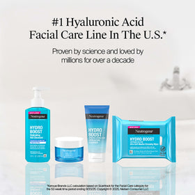 Neutrogena Hydro support Gel Nettoyant sur peau