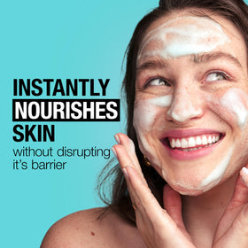 Neutrogena Nettoyant Visage Crème en Mousse - texture crémeuse