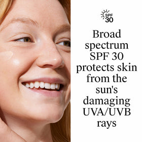 Neutrogena Purescreen+ Écran Solaire Minéral Teinté SPF 30 en application