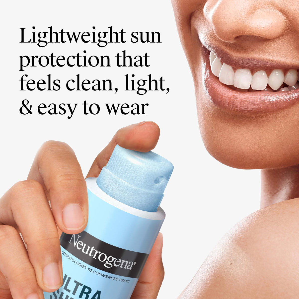 Neutrogena Spray Solaire Ultra Sheer utilisation en extérieur