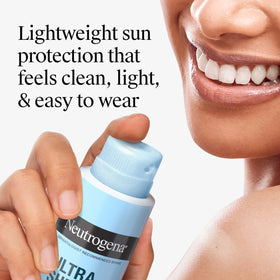 Neutrogena Spray Solaire Ultra Sheer utilisation en extérieur
