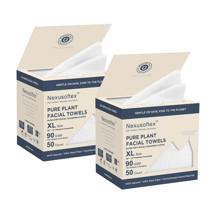 Nexusoftex serviettes éphémères XL 10"x12" dans leur boîte magnétique