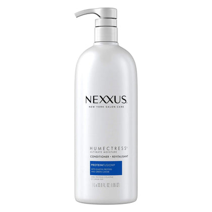 Nexxus Humectress Après-Shampoing 33,8 oz vue avant avec étiquette
