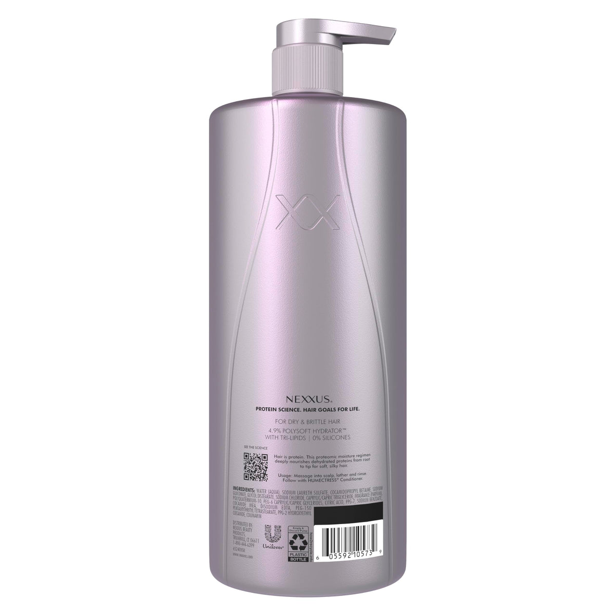 Nexxus Shampoo Therapee 1L étiquette et informations