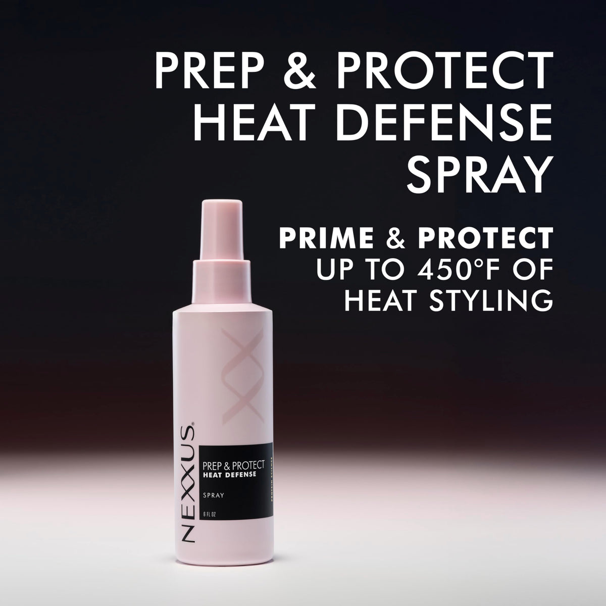 Nexxus Spray Protecteur de Chaleur 200g détails sur l'étiquette