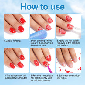 NIFEISHI Gel Polish Remover emballage et produit
