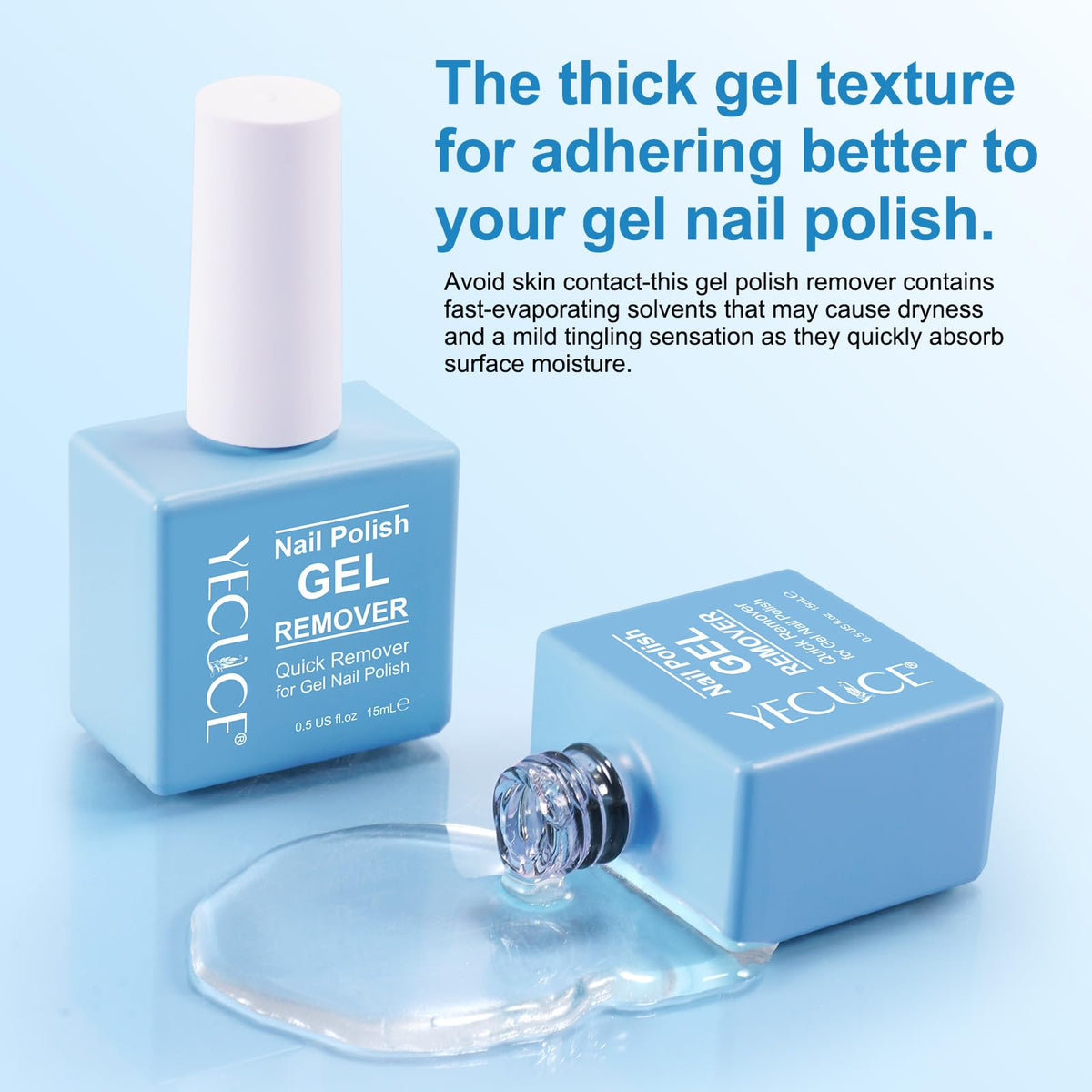 NIFEISHI Gel Polish Remover en usage sur vernis gel