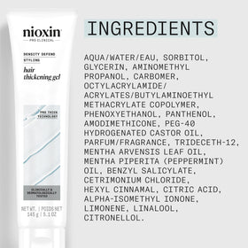 NIOXIN Gel Épaississant Density Defend 159g près d'autres produits de coiffage