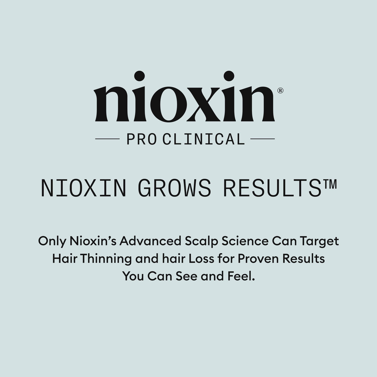 NIOXIN spray fixatif fort 372g en mains avec cheveux coiffés