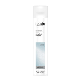 NIOXIN spray fixatif fort 372g vue avant avec bouchon