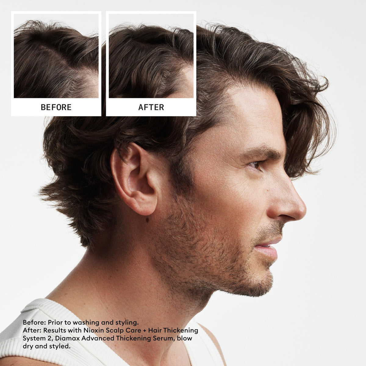 NIOXIN Système 2 après-shampooing 558g arrière avec ingrédients