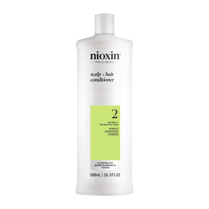 NIOXIN Système 2 après-shampooing 558g vue avant avec étiquette