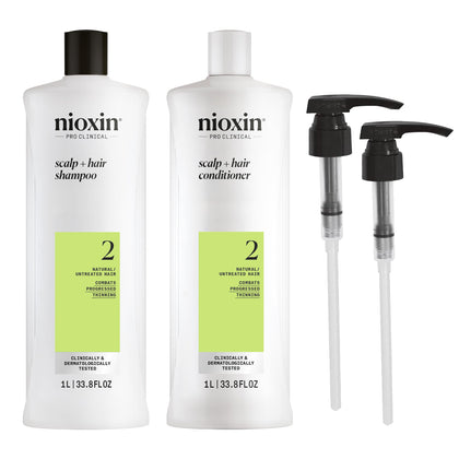 Nioxin Système 2 Shampooing 33,8 Fl oz - vue de face