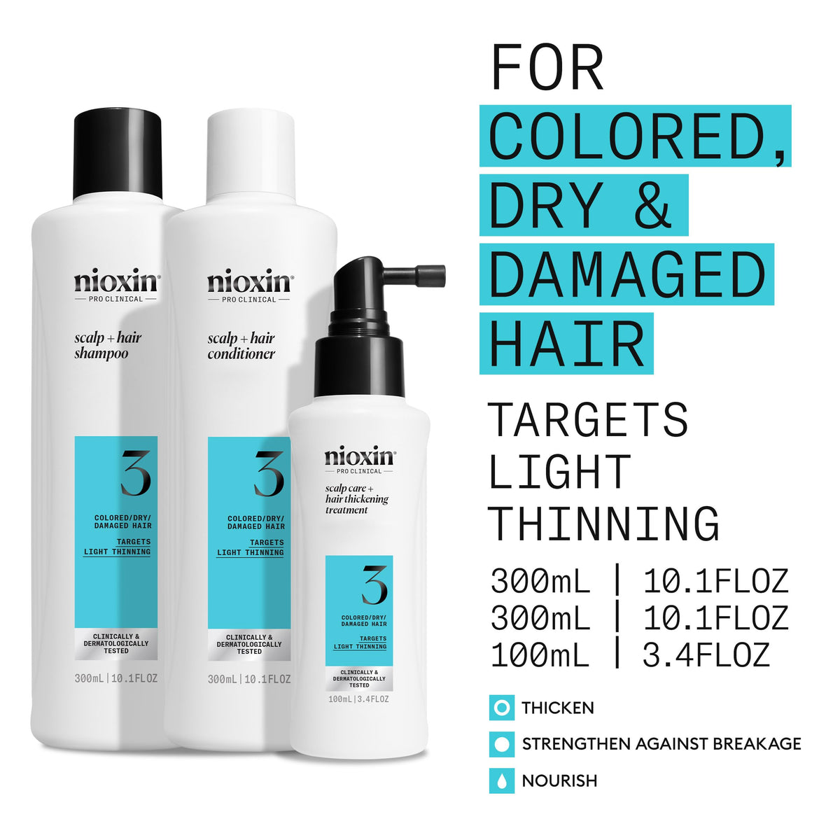 NIOXIN Système Kit 3 flacon de revitalisant