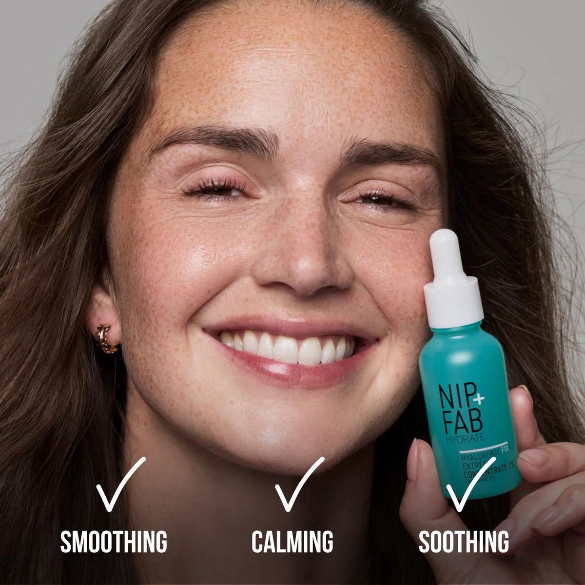 Nip+Fab Concentré Hyaluronique 2% 30ML en usage