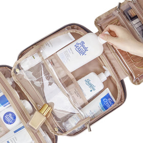 NISHEL trousse de toilette pliée pour un rangement facile dans la valise
