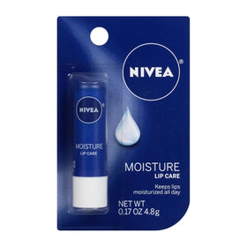 NIVEA A Kiss of Moisture Baume à lèvres, arrière de l'emballage