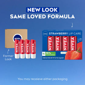 NIVEA Baume à Lèvres Fraise packaging
