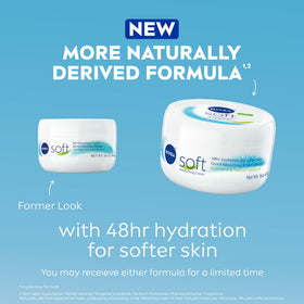 NIVEA Crème Douce Hydratante 499g texture de la crème