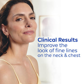 NIVEA crème raffermissante cou et décolleté 209g tube arrière