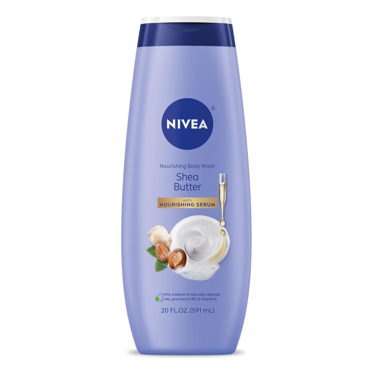 NIVEA Gel Douche Nourrissant au Beurre de Karité 630g vue avant