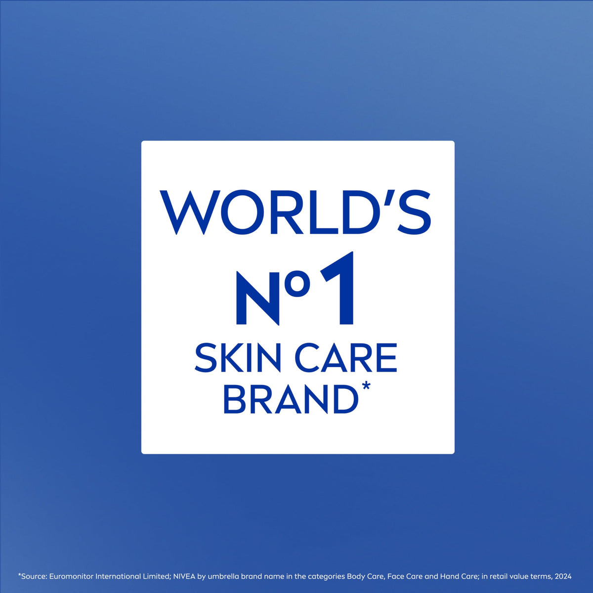 NIVEA Lotion au Beurre de Cacao, présentation sur une surface en bois
