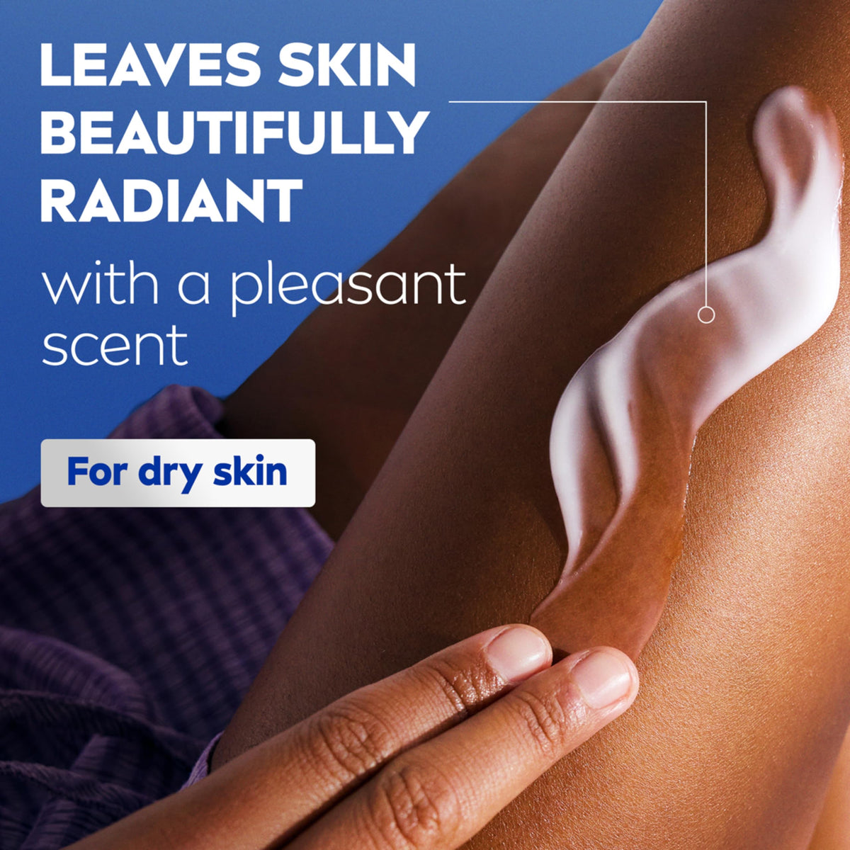 NIVEA Lotion Corps dans une salle de bain
