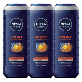 NIVEA MEN Sport Gel Douche 3-en-1, 500 ml vue avant