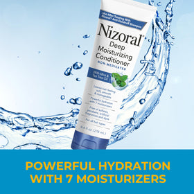 Nizoral Après-Shampooing Hydratant Profond 299g, utilisation en milieu de salle de bain