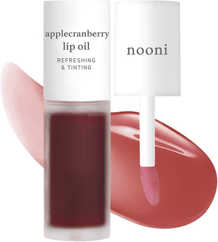NOONI Huile à Lèvres Apple Cranberry 20g vue de face