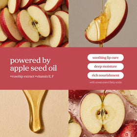 NOONI Huile à Lèvres Applerosehip 24g applicateur