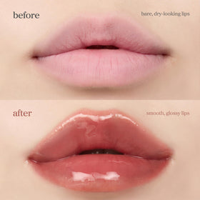 NOONI Huile à Lèvres Applevanilla contraste avec d'autres produits de maquillage