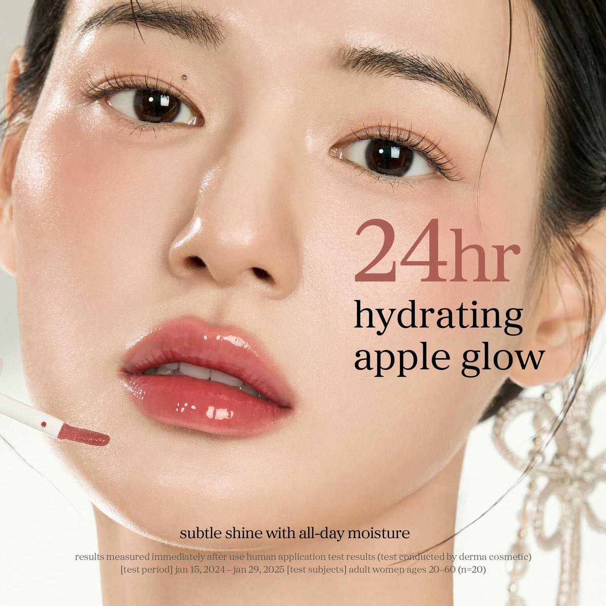 NOONI Huile à Lèvres Applevanilla détails de texture