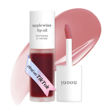 NOONI Huile à Lèvres Tannante Applewine 18g vue de face