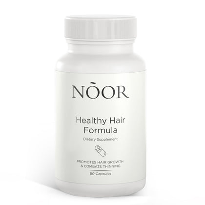NOOR HAIR Complément Alimentaire pour Cheveux Sains 30 Jours - Boîte avant