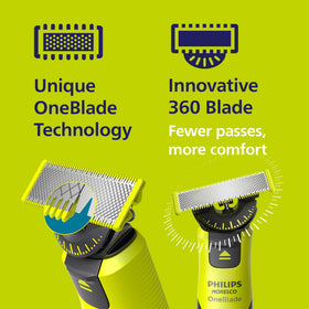Norelco OneBlade 360 avec application Philips sur smartphone