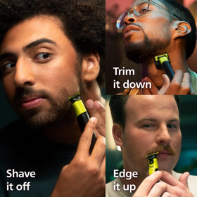 Norelco OneBlade 360 avec lame 360° et peigne ajustable