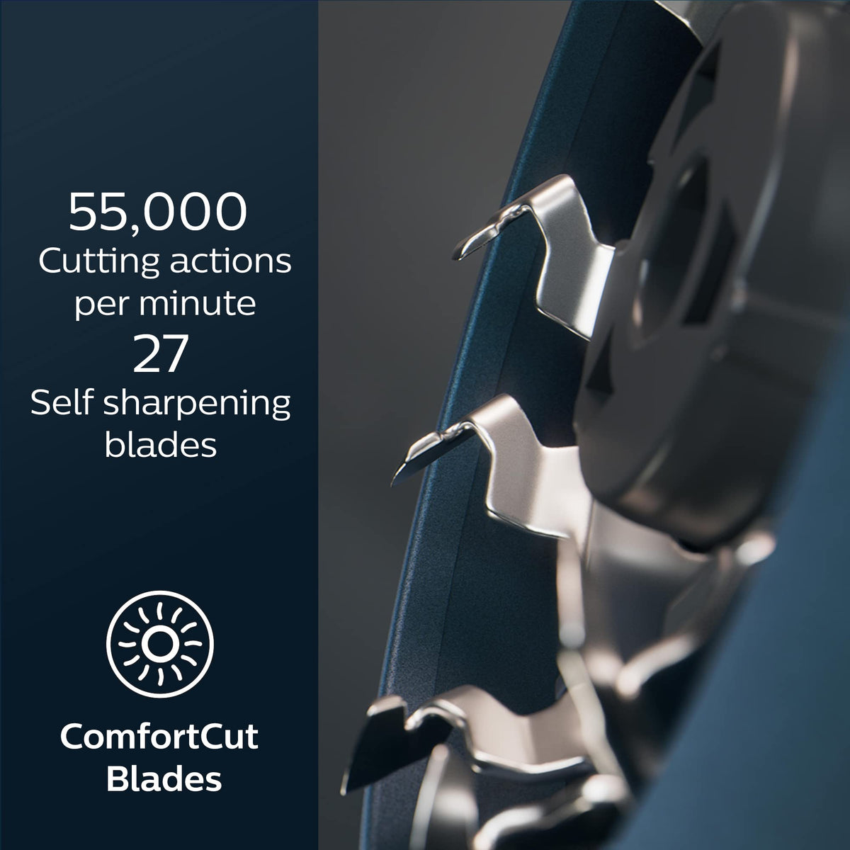 Norelco Rasoir 5000X en charge sur une surface