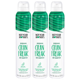 Not Your Mother's Clean Freak Shampoo Secs 3-Pack avec flacon de 4,4 oz chacun