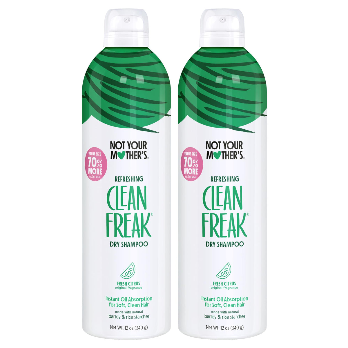 Not Your Mother's Shampoo Sec Jumbo 871g vue de face