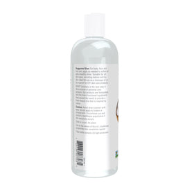 NOW Foods Huile de Coco Liquide 481g texture non grasse