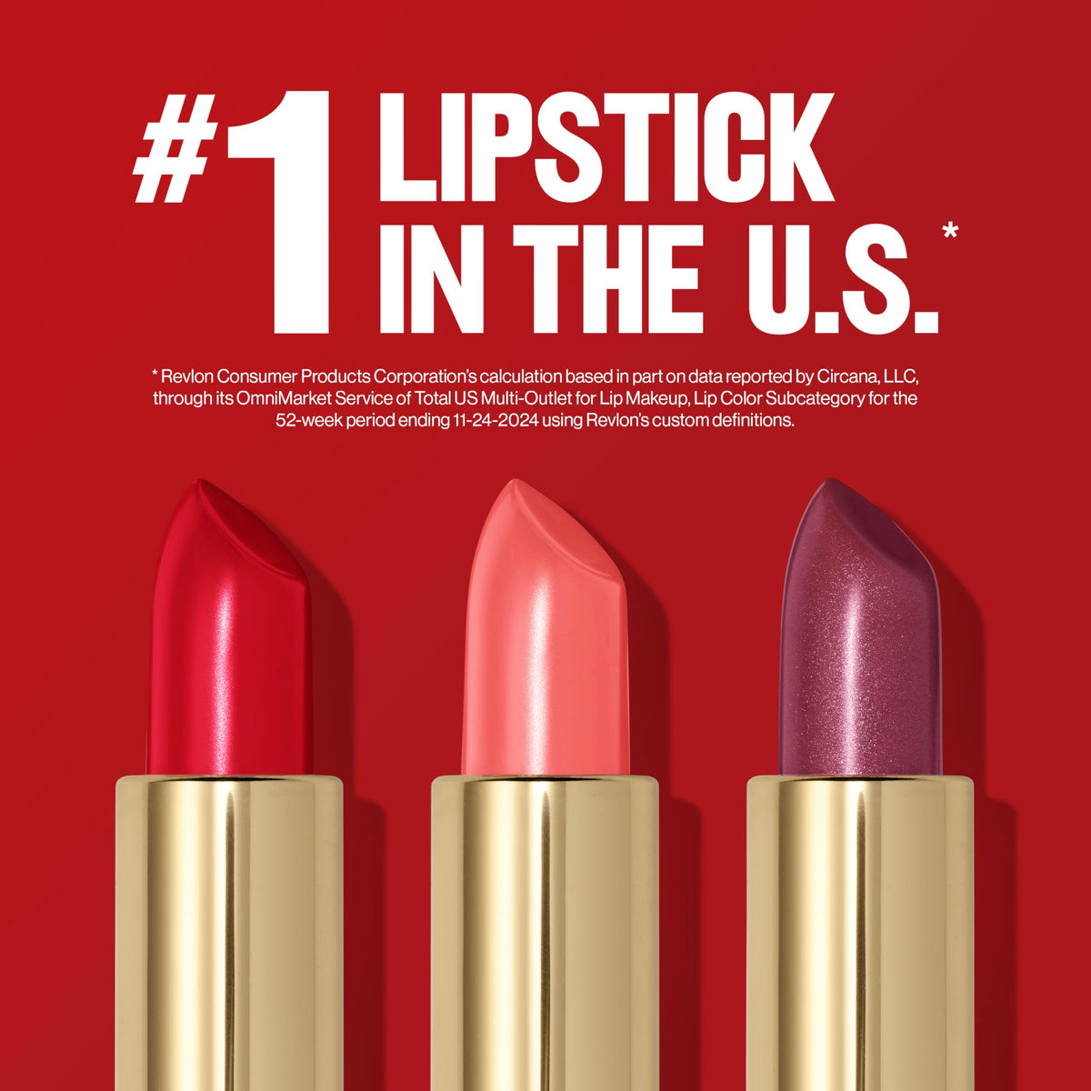 Nuances disponibles du Rouge à Lèvres REVLON 450 Gentlemen Prefer Pink