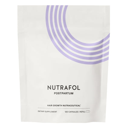 Nutrafol Compléments Postpartum sachet de 1 mois, vue de face