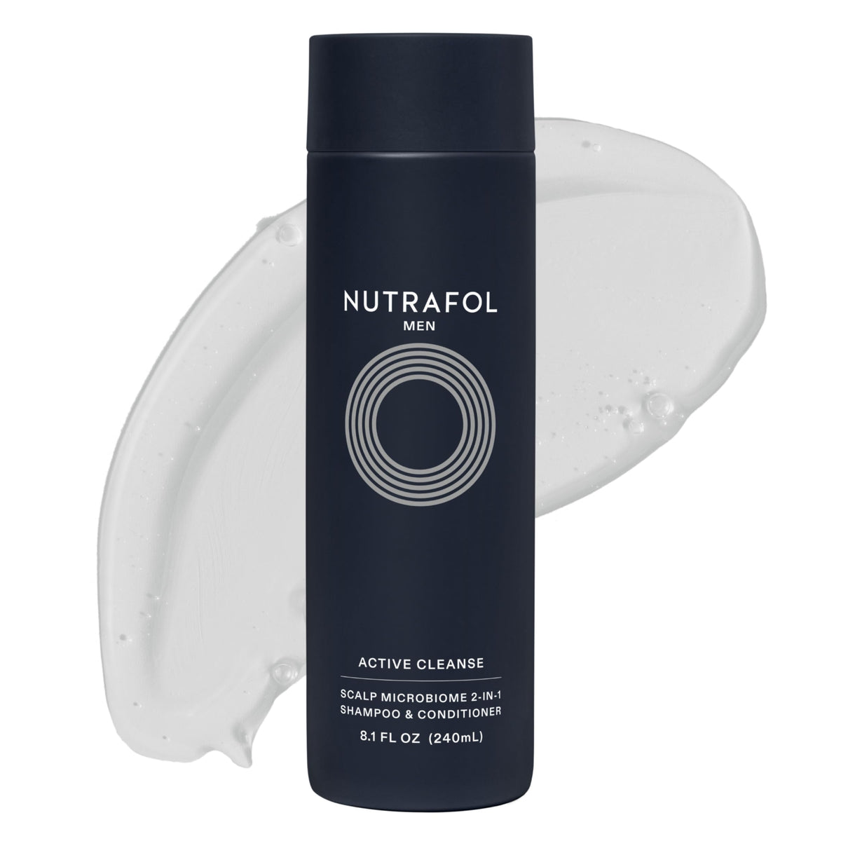 Nutrafol Shampoo et Après-Shampoing 2-en-1 pour Cheveux Fins, 240 ml vue avant