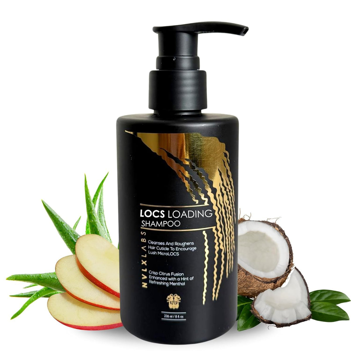 NVLX LABS Shampooing Herbal flacon de 8 Oz