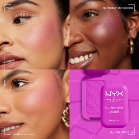 NYX Buttermelt Blush 68g avec pinceau
