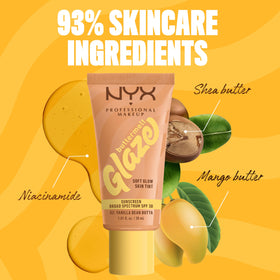 NYX Buttermelt Glaze, comparaison de teintes