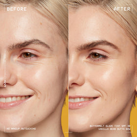NYX Buttermelt Glaze Teint Éclatant, applicateur en gros plan