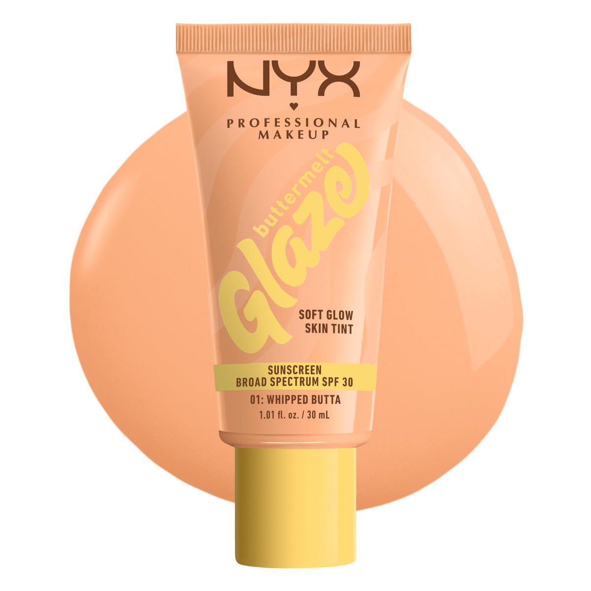 NYX Buttermelt Glaze Teint Hydratant SPF 30 41g vue avant