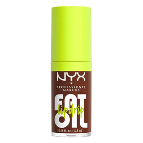 NYX Fat Oil Lip Drip Gloss Livin the Cream vue arrière avec étiquette